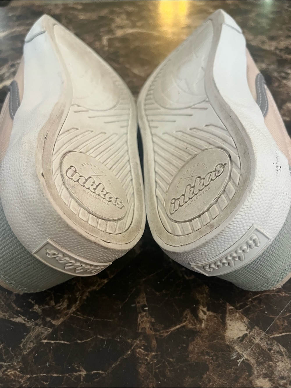 Casual Pink Canvas Slip-On Sneakers with 'BAD' Donkey Graphic - Picture 11 of 12